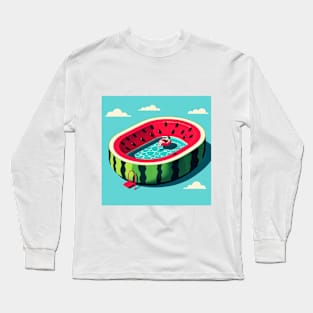 Watermelon Fantasy Long Sleeve T-Shirt